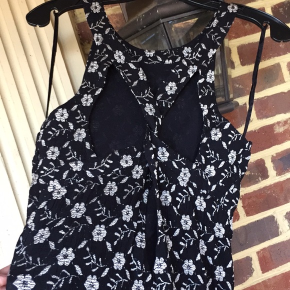 Free People black/silver dress w/ cut-outs- NWT - Picture 3 of 5